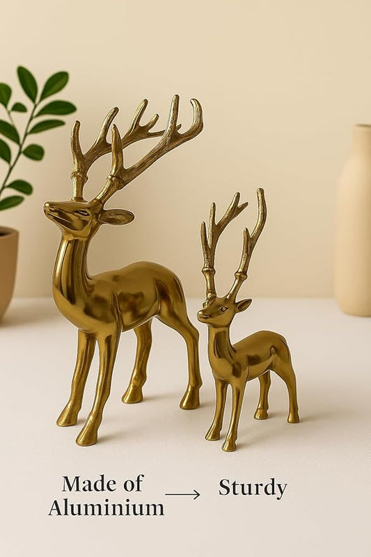 Deer Duo Figurine Home Decor, Mother Son Duo