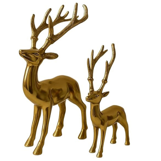 Deer Duo Figurine