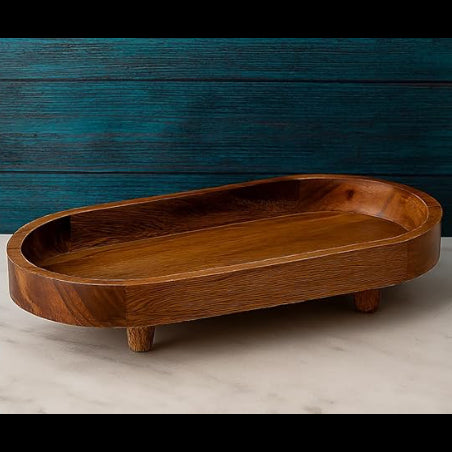 Wooden Leg Tray (Serving tray For Breakfast)